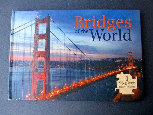 Bridges of the World (Puzzle BooK) Charles Bridge, Rialto Bridge, Syndey Harbour - Picture 1 of 9