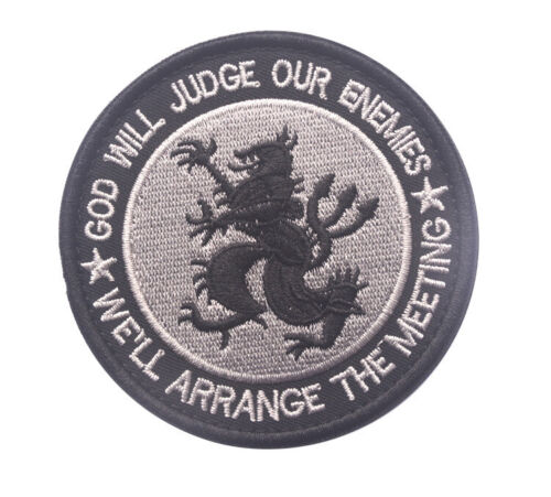 Embroidered US Navy Seal Team 6 Lion Crusader Military Emblem Shield Patch Badge - Picture 9 of 19