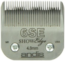 Andis Carbon-Steel ShowEdge Dog Clipper Blade, Size-6SE, 3/16-Inch Cut Length
