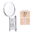 5X Magnifying Wall Mounted Makeup Bathroom Mirror Two Sided 360 Degrees Rotating
