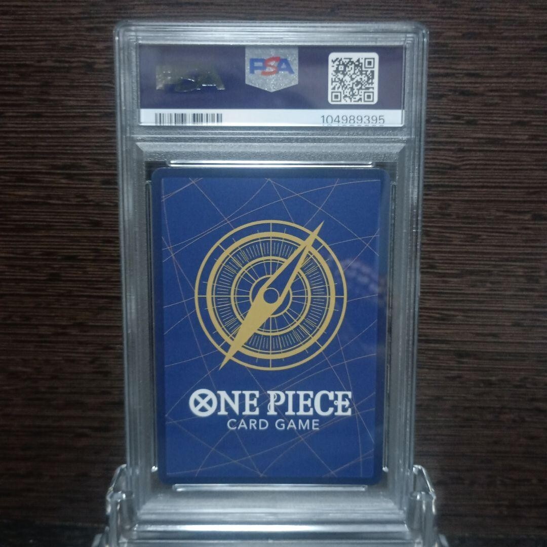 One Piece Card PSA 10 Nami Alt Art EB02-017 R Anime 25th
