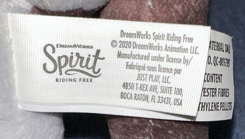 DreamWorks Spirit reitenfreies Bumerangpferd 8 Zoll Plüschtier Kuscheltier 2020 - Bild 6 von 8