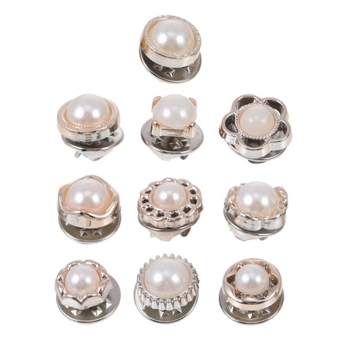 2 Count vendu Invisible Snaps Removable Button No Sew Miss