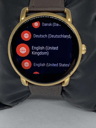 Fossil Q Wander Gen 2 Rose Gold Leather Smartwatch FTW2102 in Tunisia at TND 281 Rating 5