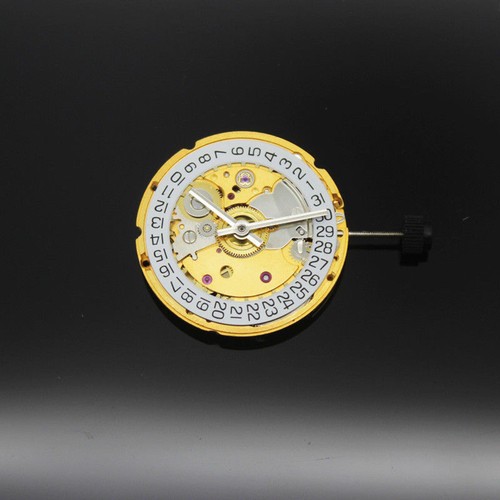 White/Gold Retro Clone 25 Jewels Automatic Watch Movement For ETA 2824 2824-2 H - Picture 10 of 22