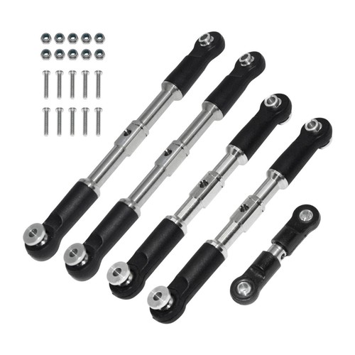 5x Linkage Rod RC Tie Rod RC Car Spare Part Stainless Steel Professional - Picture 5 of 5
