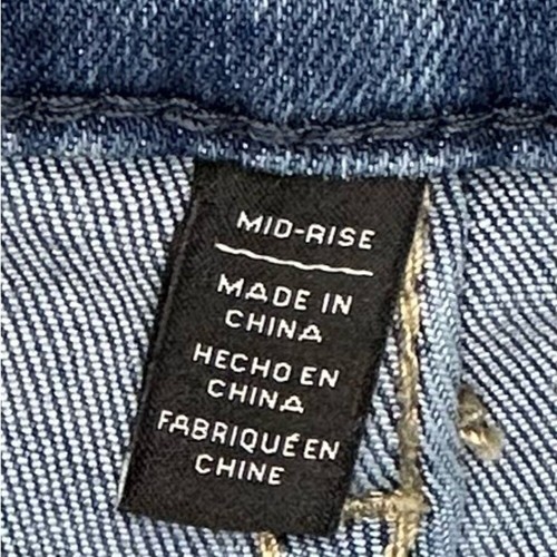 Jeans slim vita media White House Black Market perline Y2K streetwear festival taglia 8 - Foto 7 di 11