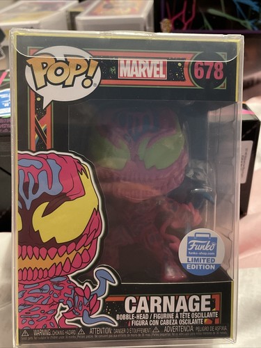 Funko Pop Blacklight Carnage #678 100% Genuine and In Brand New Condition. | eBay