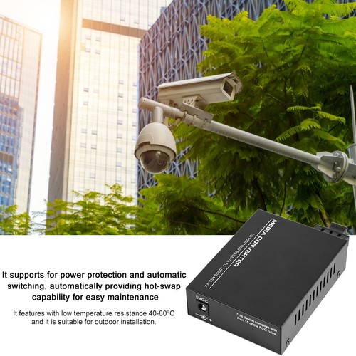 Carrier Class Gigabit 100-250V Dual Fiber Single Mode SC Fiber Optic Transce SD3 - Picture 8 of 16