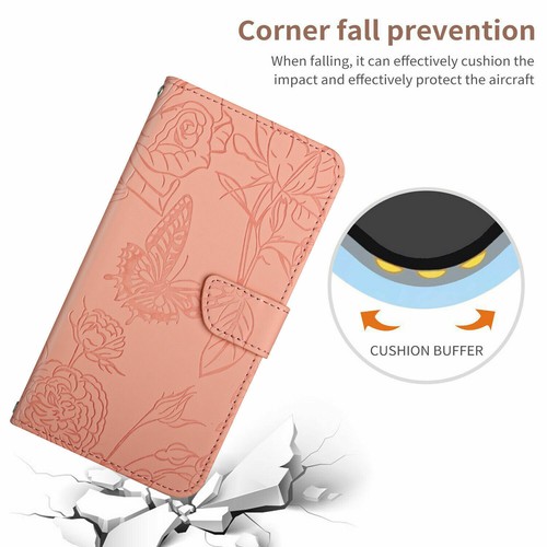 Flip Butterfly Flower Wallet Phone Case For iPhone 13 12 11 Pro Max XR XS 8 7 6 - Picture 56 of 72