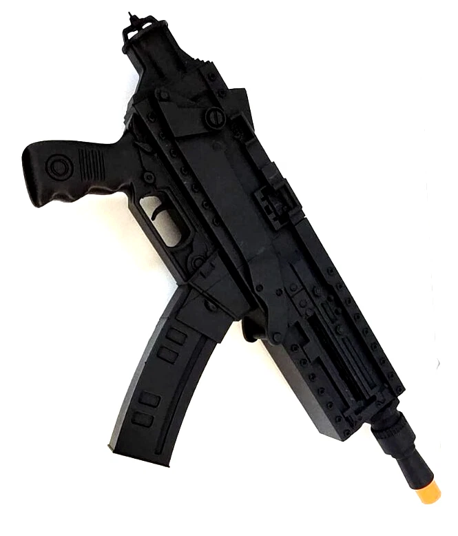 Réplica de ametralladora Fallout 10 mm tamaño completo escala 1:1 para fantasía y disfraces Foto 3 de 4