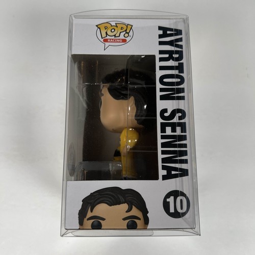 Funko POP! Ayrton Senna (traje de carreras de loto) #10 Funko exclusivo ¡con POP! Protector - Imagen 15 de 21