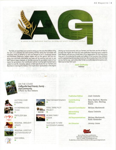 AG Magazine Spring/Summer 2023 A Salute to Kansas & Oklahoma Farmers & Ranchers - Picture 2 of 2