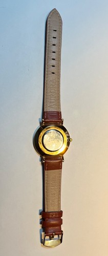 Women’s Aurora Watch White Dial Gold Bezel New Battery - Picture 4 of 6
