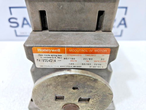 MOTOR MODULAR IV HONEYWELL M4185E4014 USADO ENVÍO RÁPIDO GRATUITO - Imagen 2 de 6