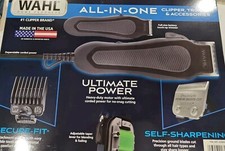 Wahl Deluxe All-In-One Groomer Shaver Corded Clipper/Cordless Trimmer DamagedBox