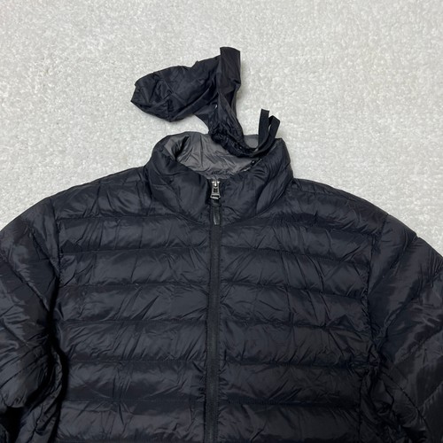 Cole Haan Jacket Mens Large Black Down Puffer Coat Packable Lightweight Casual - Picture 4 of 16