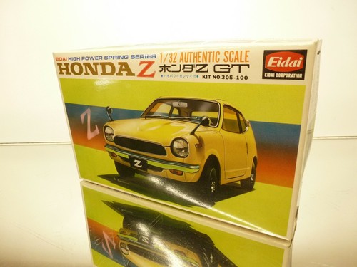 EIDAI 305-100 HONDA Z GT Z600 - PLASTIC UNBUILT KIT 1:32 - VERY GOOD IN BOX - - Picture 10 of 11