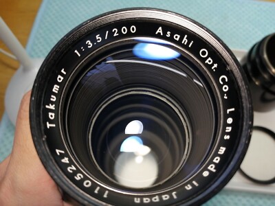 Pentax Takumar 200mm f/3.5 Lens M42 Mount [Excellent+++,Tested