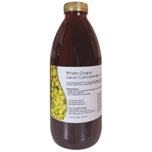 White Grape Juice Concentrate 1 L Food Grade Natural Sweetener Wine Making eBay