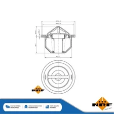 Fits Peugeot 306 406 Citroen Xsara 1.8 1.9 D TD 2.0 Thermostat Coolant NRF
