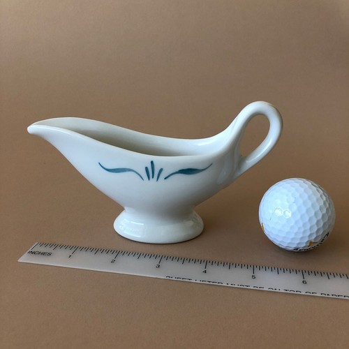 Restaurant Ware servizio salse blu e bianco vintage - piccola lampada genio individuale - Foto 3 di 9
