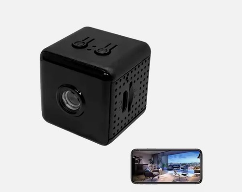 Mini TELECAMERA Wi-Fi HD 1080P con Visione Notturna e Rilevamento Movimento - Foto 3 di 18