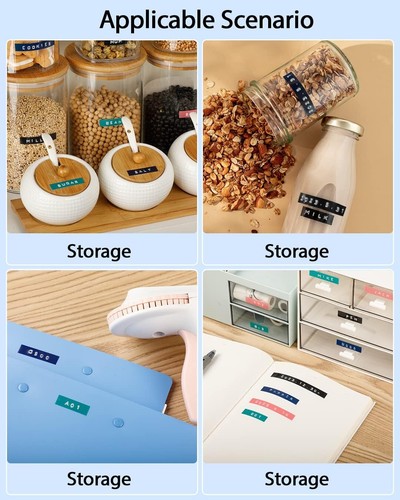 DYMO Embossing Label Maker with 6 Colour 3D Label Tape 3/8'' Dymo Omega Maker - Picture 6 of 8