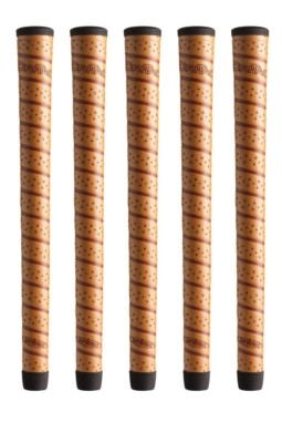 #ad #ad *SET 0F 5 Winn MIDSIZE 1 16th Dri Tac Wrap Grips COPPER 6DTWR CP $36.16
