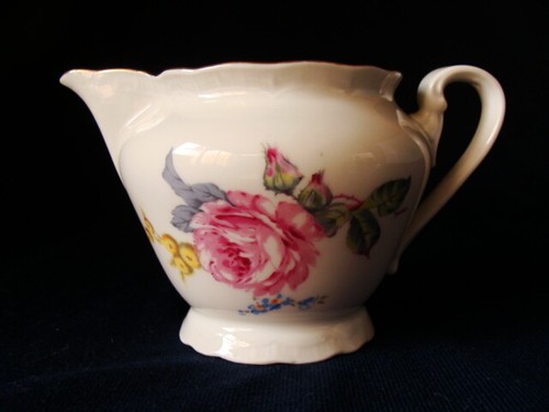 Crema de porcelana Bohemia Bone China. Patrón Rosas Rosa BOH50 - Imagen 2 de 8