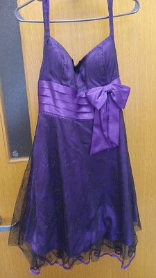 black and purple homecoming dresses Primavera Couture 4691 Size 0 Dress This dress could be custom made Purple Crystal Feather Short Cocktail