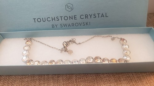 Collar Touchstone Crystal de Swarovski Brillo Cristal Nuevo en Caja - Imagen 2 de 3