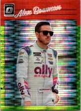 2023 Donruss #95 Alex Bowman Optic Lime Green Pulsar