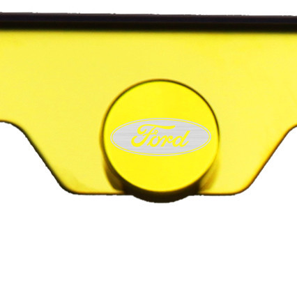 T304 Gold Chrome License Plate Frame Stainless Steel Silver Ford Laser Etched - Picture 4 of 11