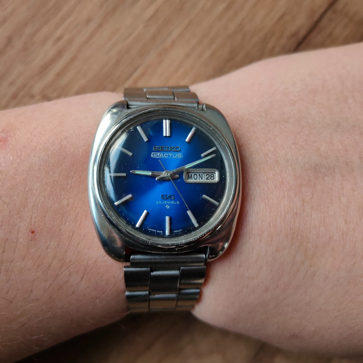 Rare SEIKO 5 ACTUS SS Ref. 6106-8660, Vintage rare Japan watch, automatic watch, | eBay Rare SEIKO 5 ACTUS SS Ref. 6106-8660, Vintage rare Japan watch, automatic watch, | eBay