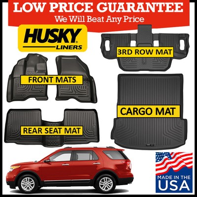 Husky Liners Weatherbeater 2011 2014 Ford Explorer Complete Floor
