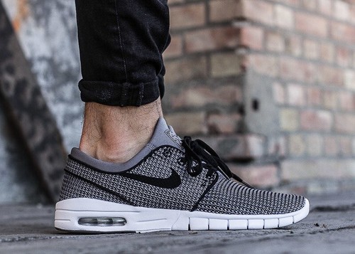 Nike SB Stefan Janoski Max - 2018 - Gunsmoke - Size UK 10.5 (EU 45.5) US 11.5 - Picture 12 of 23