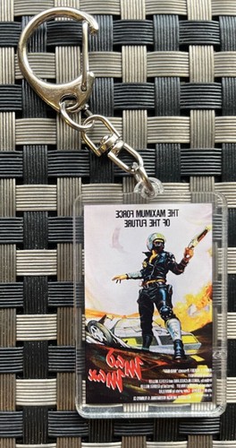Mad Max 1979 - Keyring Keychain Featuring Mini Movie Poster in Acrylic FREE POST - Picture 9 of 10