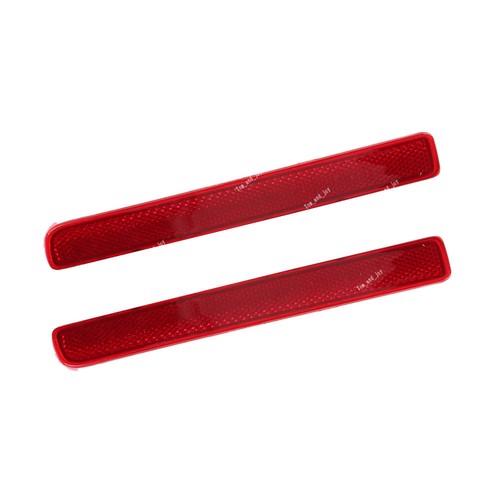 For Land Rover LR3 LR4 Range Rover Rear Bumper Reflector RED Trim Lens L+R Set - Imagen 3 de 6