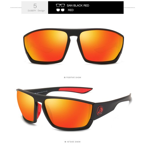 DUBERY HD Polarisierte Sonnenbrille Herren Damen Outdoor Sportbrille UV400 Br... - Bild 12 von 15