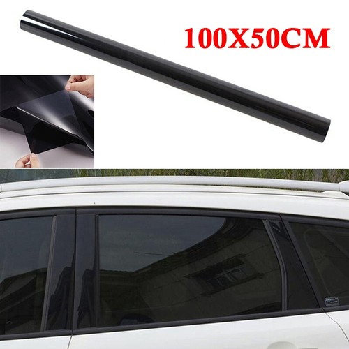 1pcs Window Tint Film Black 20% VLT 50 X 100cm Roll For Car Auto Home Office - Picture 6 of 9