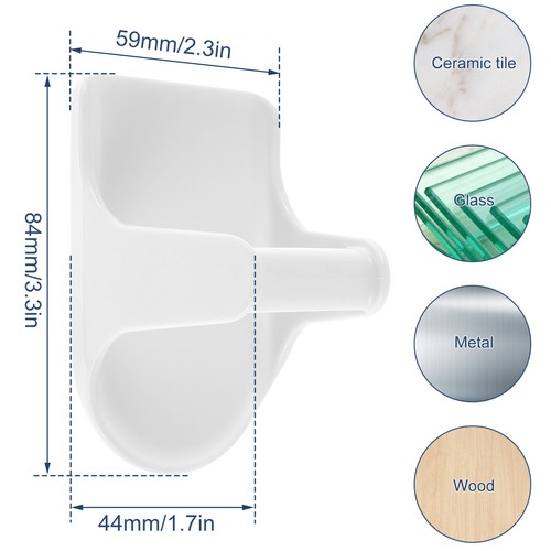 4 Pcs Spray Bottle Hooks Wall Mounted Spray Bottle Hanger Self Adhesive Spray ø - Picture 7 of 10