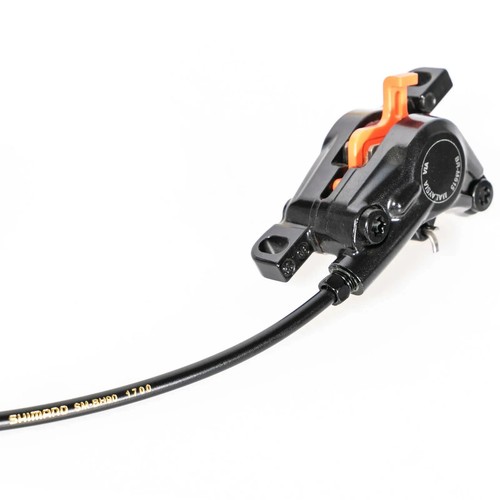 Hydrauliczne hamulce tarczowe Shimano BL-M6000+BR-M615 Zestaw MTB 2-tłokowe 2 palce - Zdjęcie 6 z 6