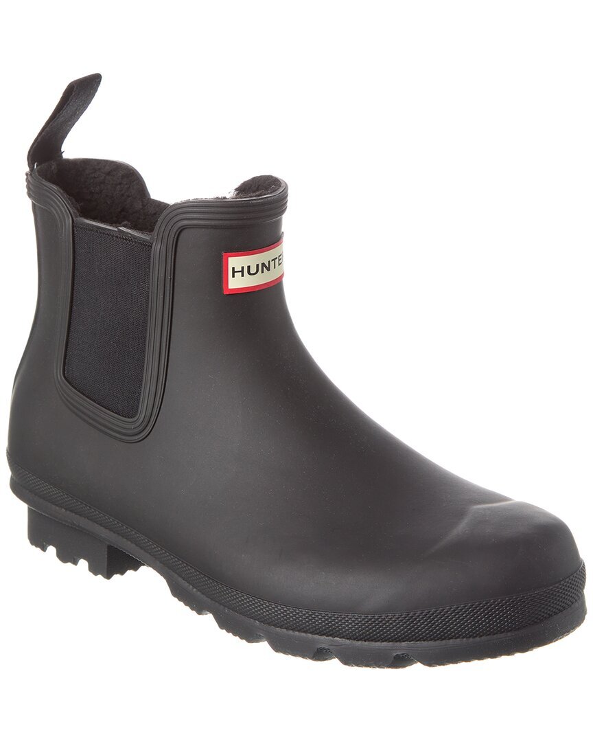 Утепленные ботинки Hunter Original Chelsea мужские черные 7