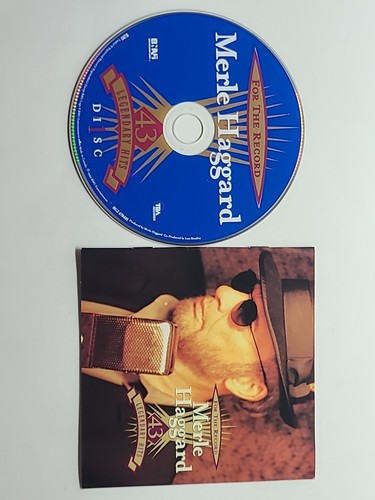 Merle Haggard - 43 Legendary Hits CD ONLY CD NRMT - Picture 2 of 2