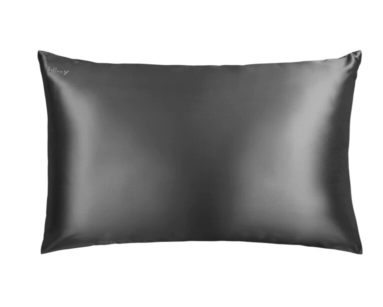 Blissy pillowcase silk Standard GREY 22 Momme 100 Pure Mulberry Silk