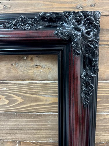 20 x 30 In Stock- Traditional compo XL ornate corners wood frame, CHERRYWOOD - Picture 5 of 9