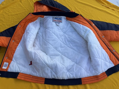 Vintage Apex One Pro Line Chicago Bears NFL Hooded Jacket Sz M - Picture 10 of 18