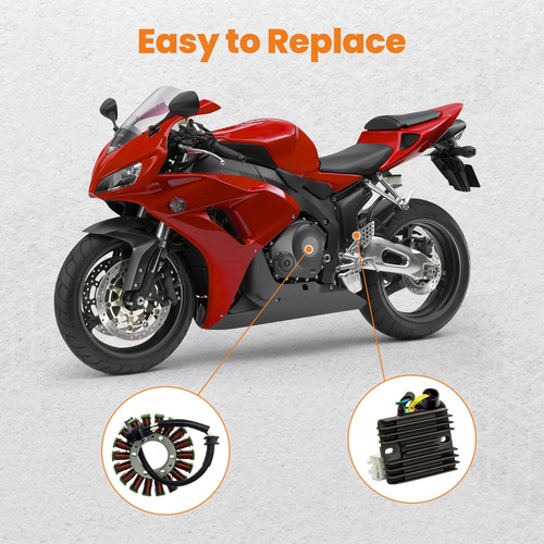 MAGNETO COIL STATOR+VOLTAGE REGULATOR RECTIFIER for Honda CBR1000RR 04-07 - Picture 2 of 12
