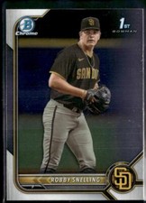 2022 Bowman Draft #BDC-82 Robby Snelling Chrome